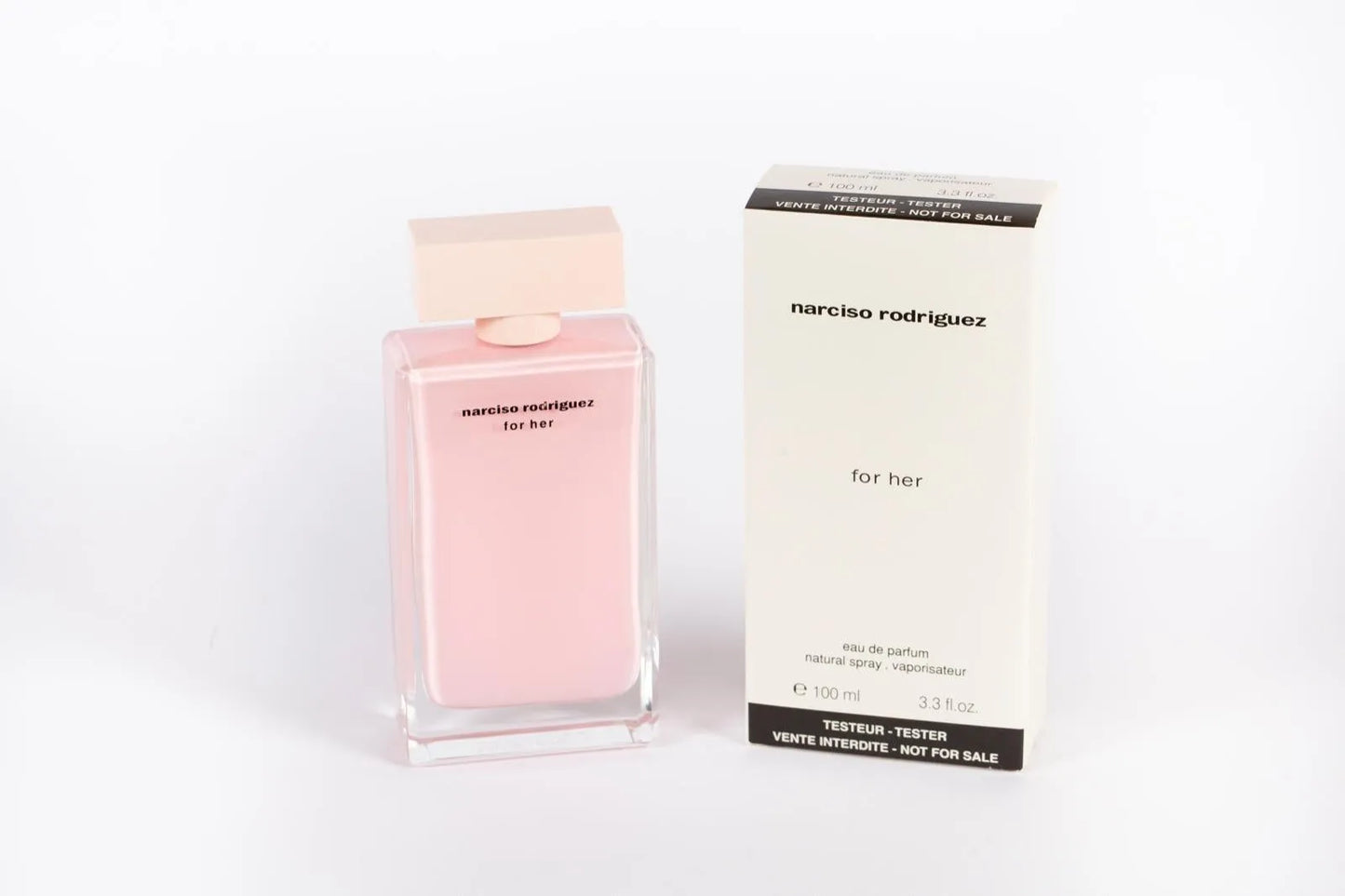 Narciso Rodriguez For Her (rosa) Eau de Parfum 100ml (tester) in Taglia 100ml