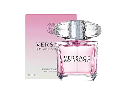 Versace Bright Crystal Eau de Toilette da donna 90ml scatolato in Stile 90ML